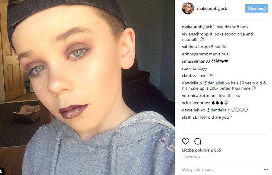 SZOK! Ten 10-letni CHŁOPIEC maluje się lepiej niż Ty!