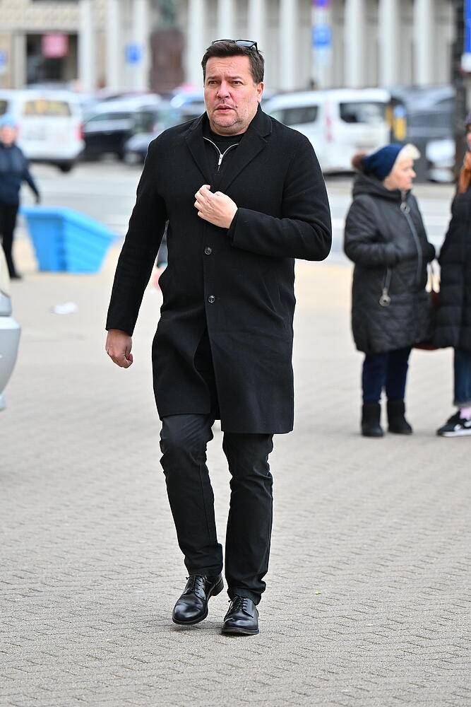 Robert Kudelski - pogrzeb Bożeny Dykiel, fot.: KAPiF