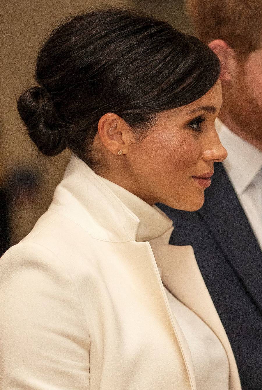Księżna Meghan wygląda jakby miała zaraz URODZIĆ (ZDJĘCIA)