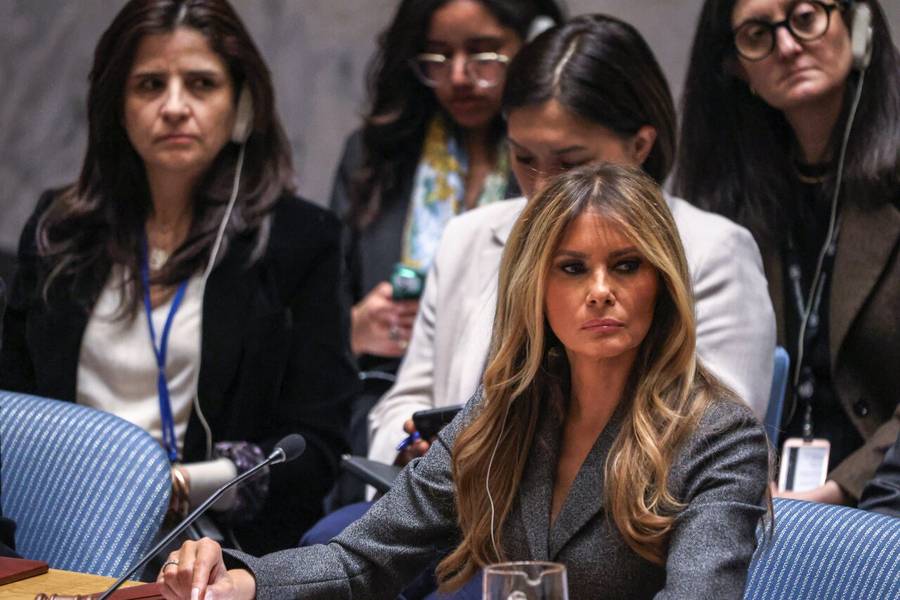 Melania Trump poprowadziła posiedzenie ONZ, fot. Forum