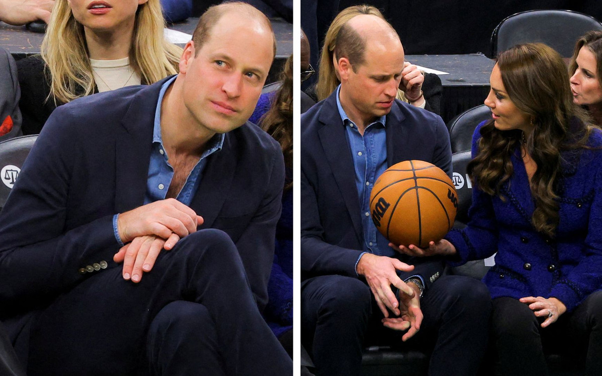 William i Kate w podróży do USA: Ich zdjęcia z meczu NBA obiegły świat