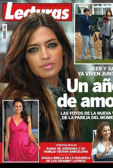 Sara Carbonero na okładkach