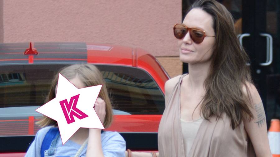 Angelina Jolie na zakupach z córką Vivienne (ZDJĘCIA)