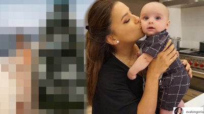 Szczuplutka Eva Longoria pokazała BARDZO nietypową choinkę