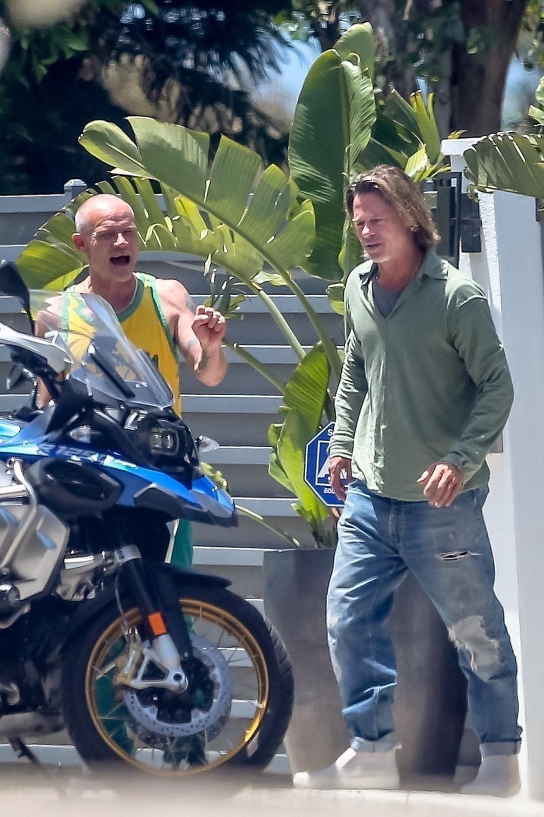 Brad Pitt. Fot. Wagner AZ / RAAK / BACKGRID / Backgrid USA / Forum Brad Pitt. Fot. Wagner AZ / RAAK / BACKGRID / Backgrid USA / Forum