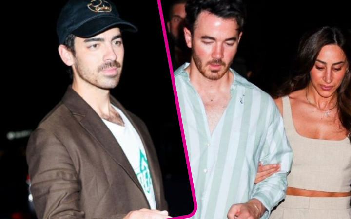 Bracia Jonas przyłapani na potrójnej randce! Joe Jonas wciąż nie pozbierał się po rozwodzie? (FOTO)
