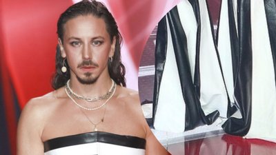Michał Szpak w awangardowych pasach w “The Voice”. Nawet jak na niego to odważny wybór
