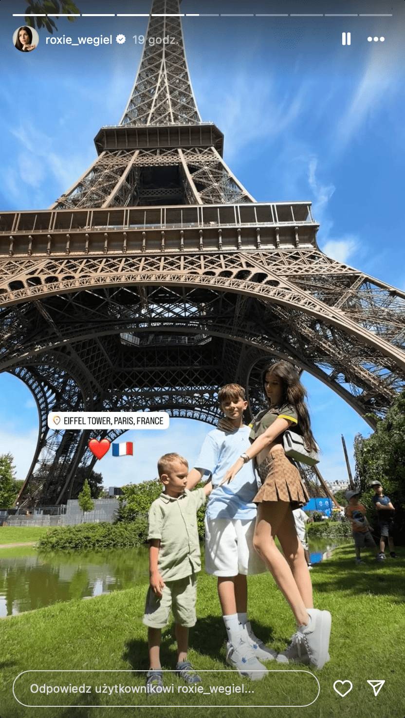 Roksana Węgiel w roli macoszki! Zabrała braci i syna męża do Disneylandu (ZDJĘCIA)