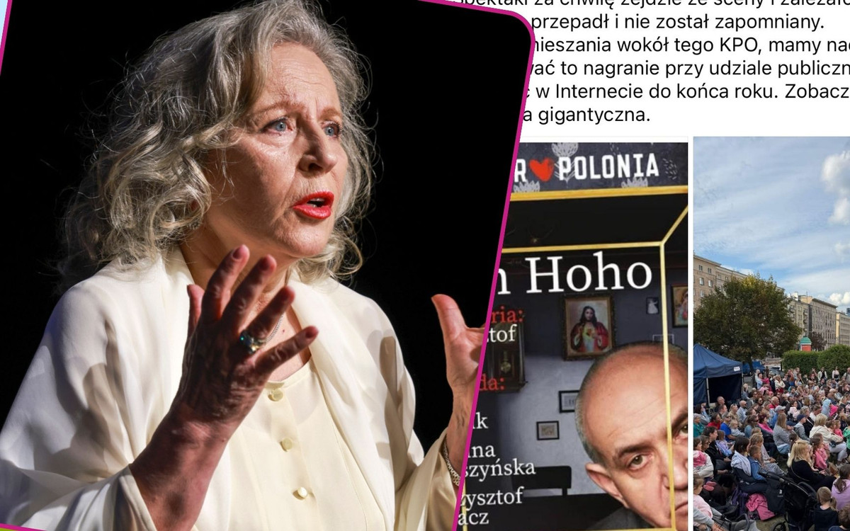 Krystyna Janda pod ostrzałem. Otrzymała 200 tysięcy z KPO i teraz musi się tłumaczyć