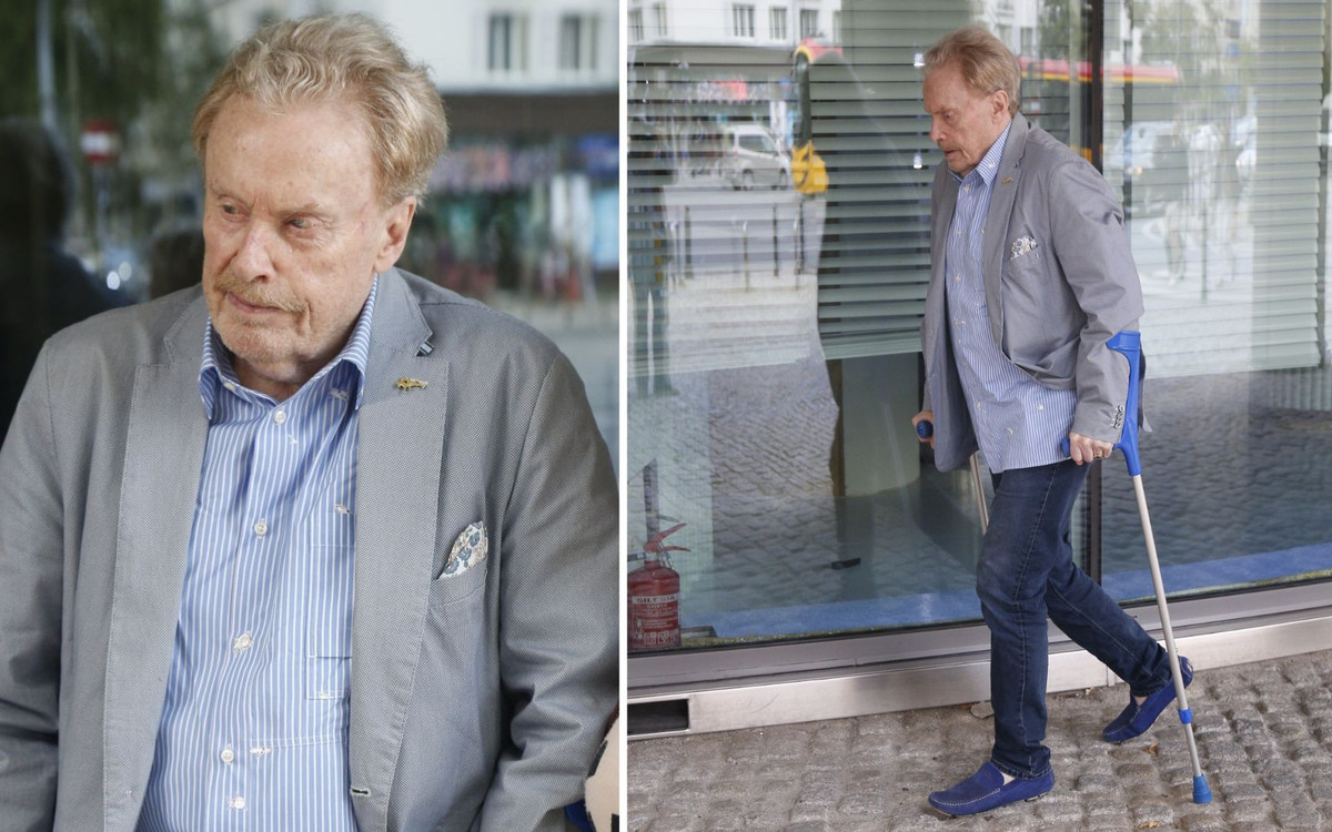 Daniel Olbrychski wkracza do studia “DDTVN” o kulach! U jego boku pojawiła się ukochana żona (FOTO)