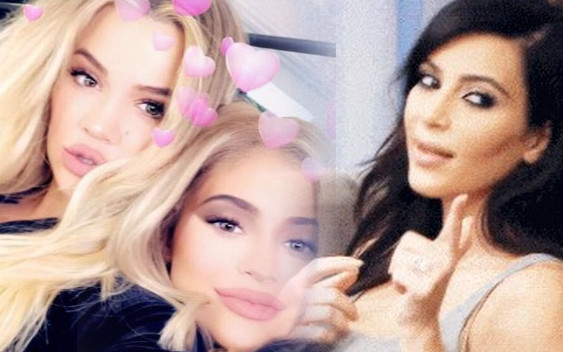 Kim Kardashian PIERWSZY RAZ o ciąży Khloe i Kylie