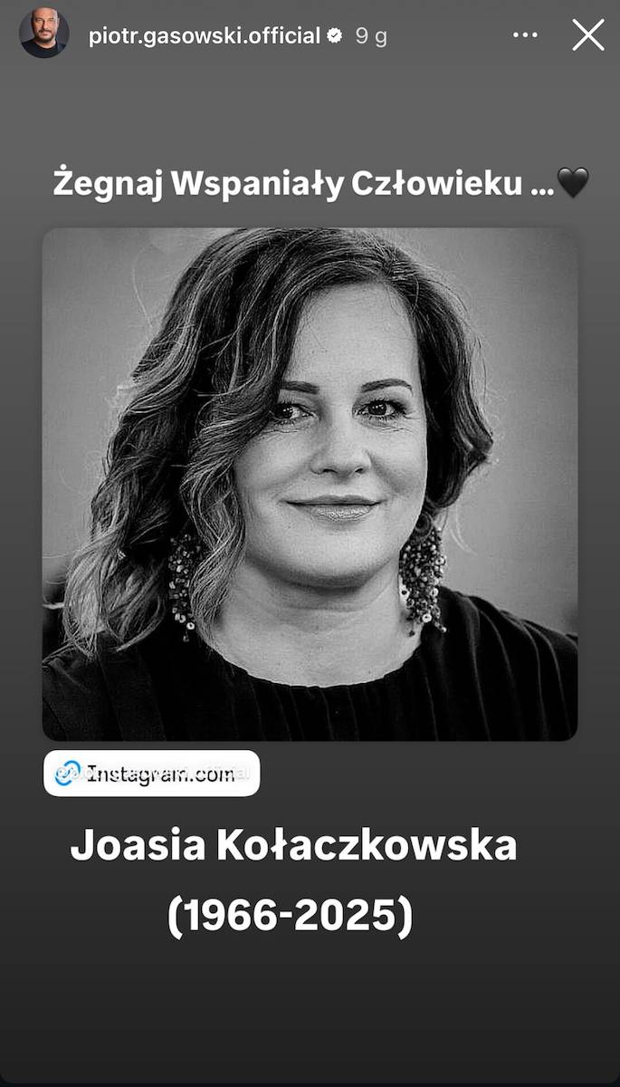 Tak gwiazdy pożegnały Joannę Kołaczkowską. Małgorzata Rozenek, Monika Richardson, Cezary Pazura…