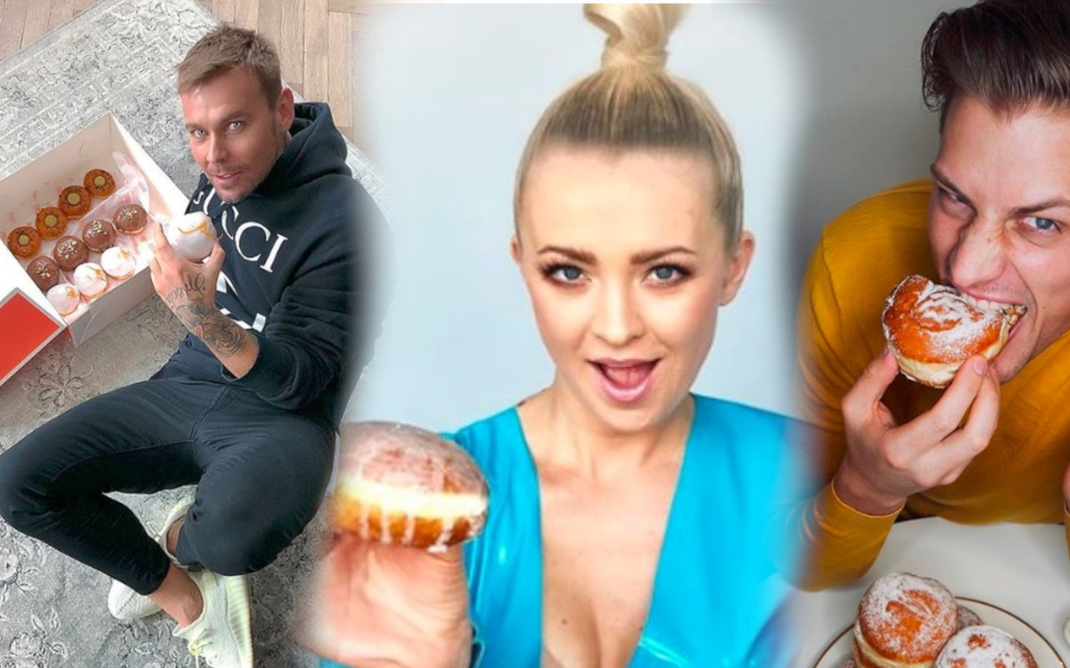 Tłusty czwartek w show-biznesie. Kto wstawił najciekawsze zdjęcie?