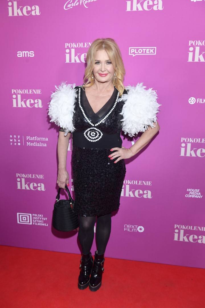 Magdalena Cielecka wpiera Bartosza Gelnera podczas premiery filmu “Pokolenie Ikea”