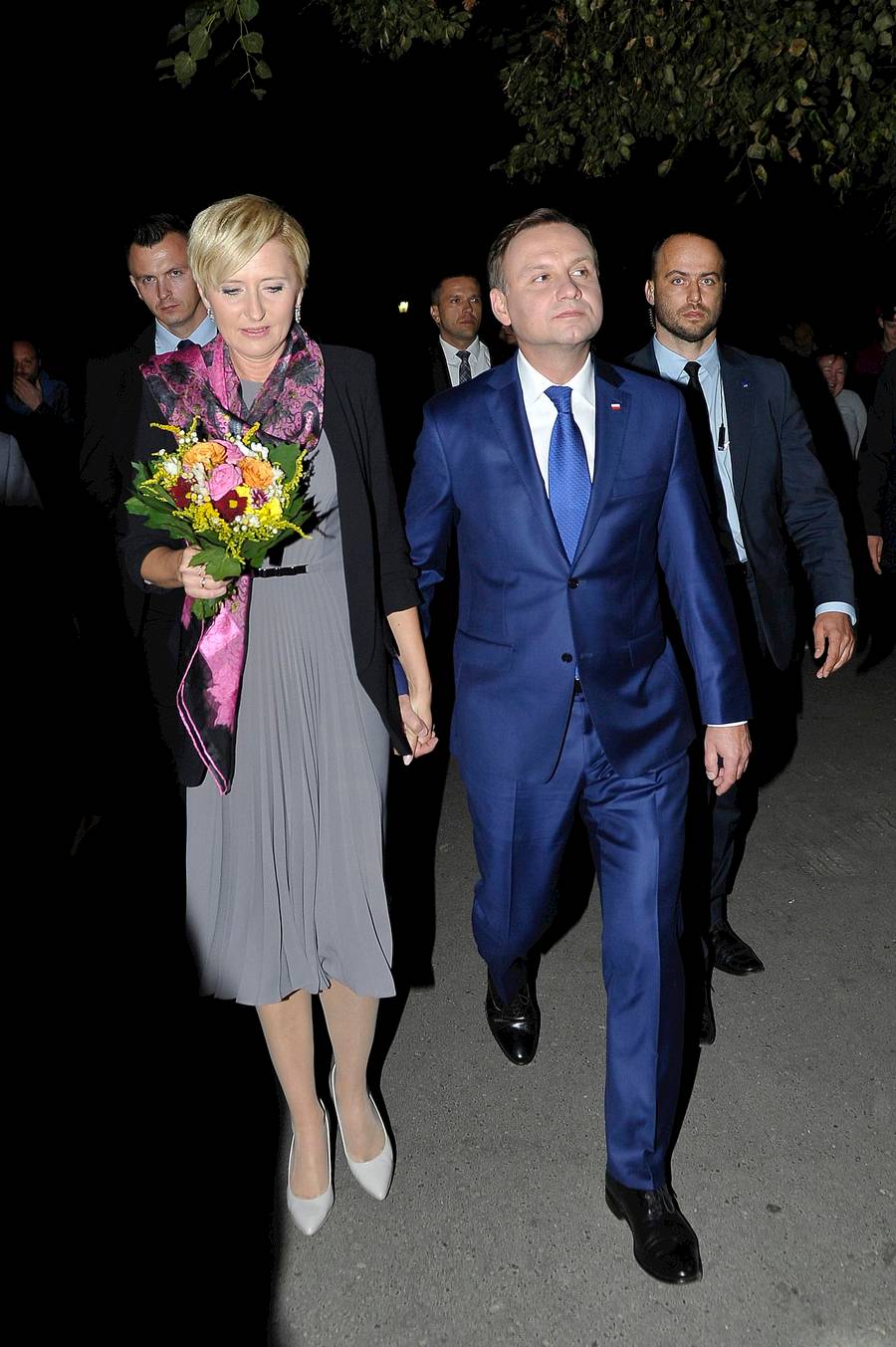 Andrzej Duda i Agata Duda na początku kadencji