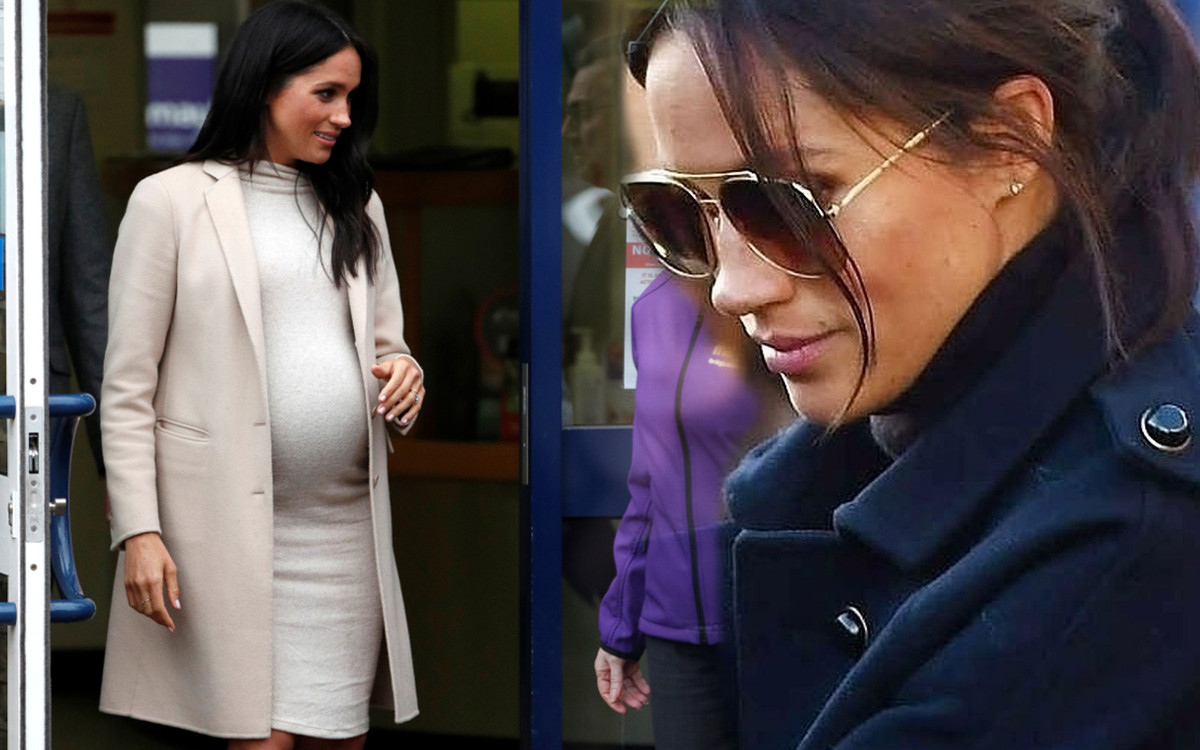 Na Twitterze burza. TO zdjęcie ma udowadniać, że brzuch Meghan to PODUSZKA