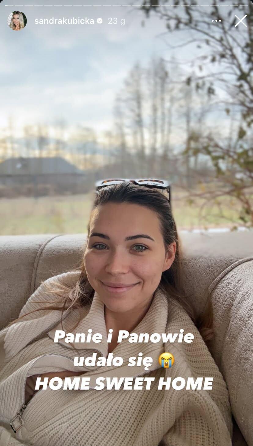 Sandra Kubicka, fot. Instagram. 