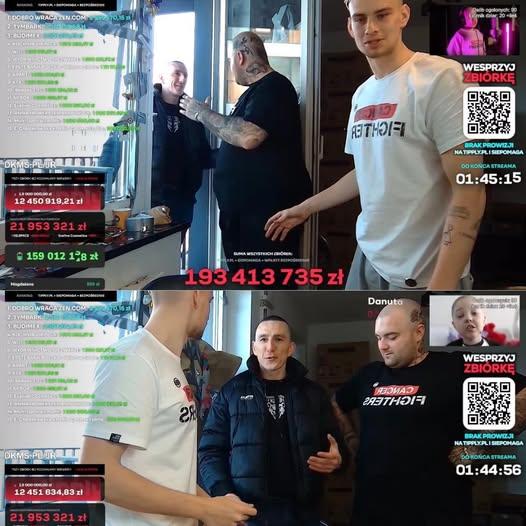 Łatwogang, Bedoes, Michael Frycz, fot. YouTube