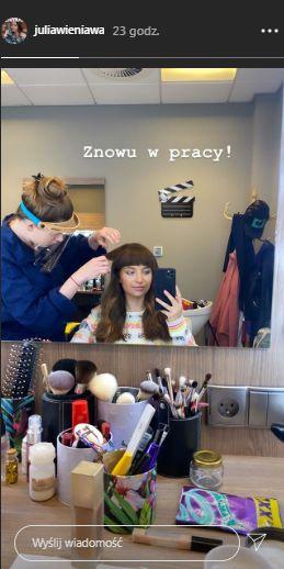 Julia Wieniawa obcięła grzywkę