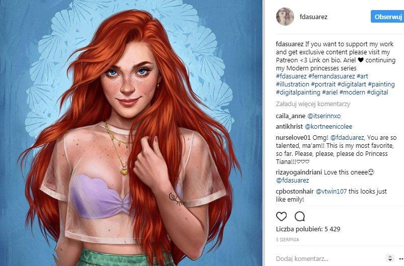 Księżniczki w 2017 roku