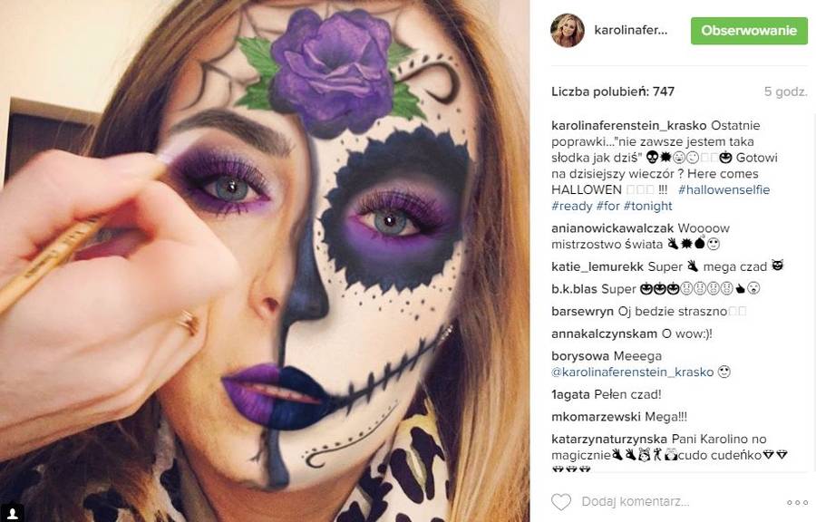 Polskie gwiazdy na Halloween 2016