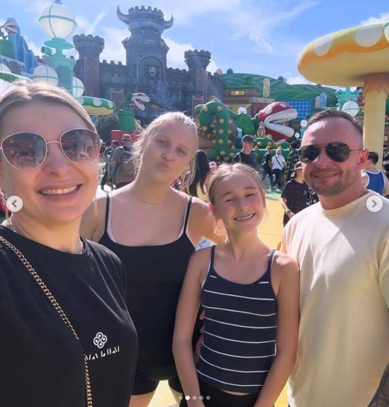 Magdalena Narożna z rodziną/Instagram/madzia_pim