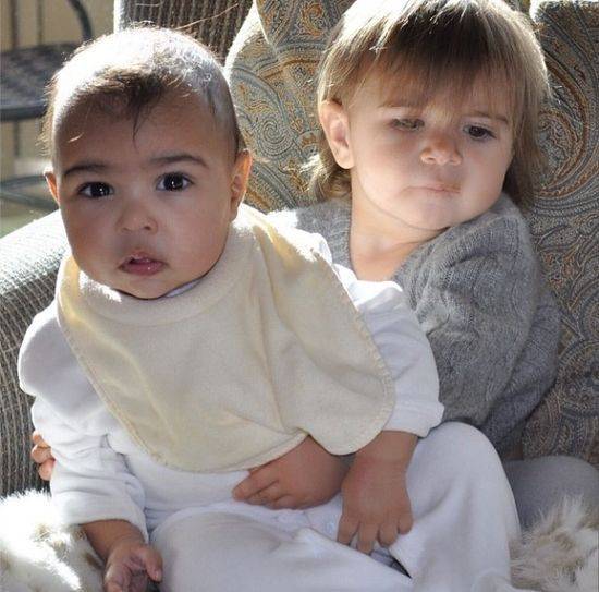 North West i Penelope Disick – najsłodsze brzdące w show biznesie