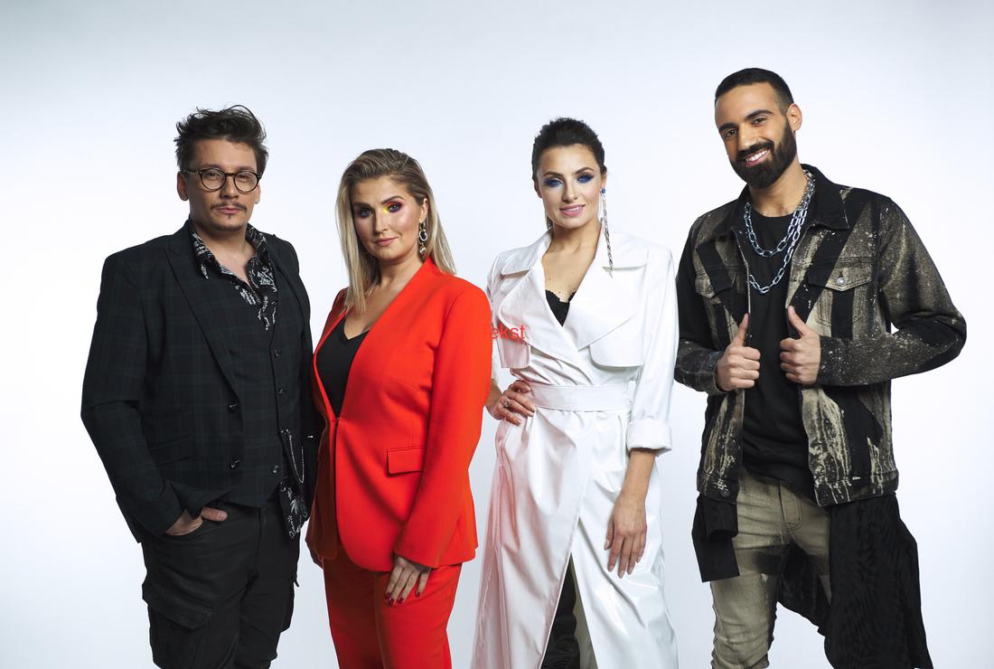 Sami Harb, Sabina Jeszka, Kuba Krupski, Karolina Leszko , fot. Krystian Szczęsny / Polsat
