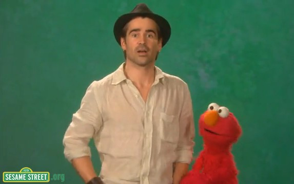 Colin Farrell – uroczy w Ulicy Sezamkowej (VIDEO)