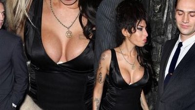 Piersi Amy Winehouse i jej nowy facet (FOTO)