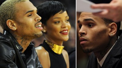 Chris Brown zdołowany plotkami o ciąży Rihanny
