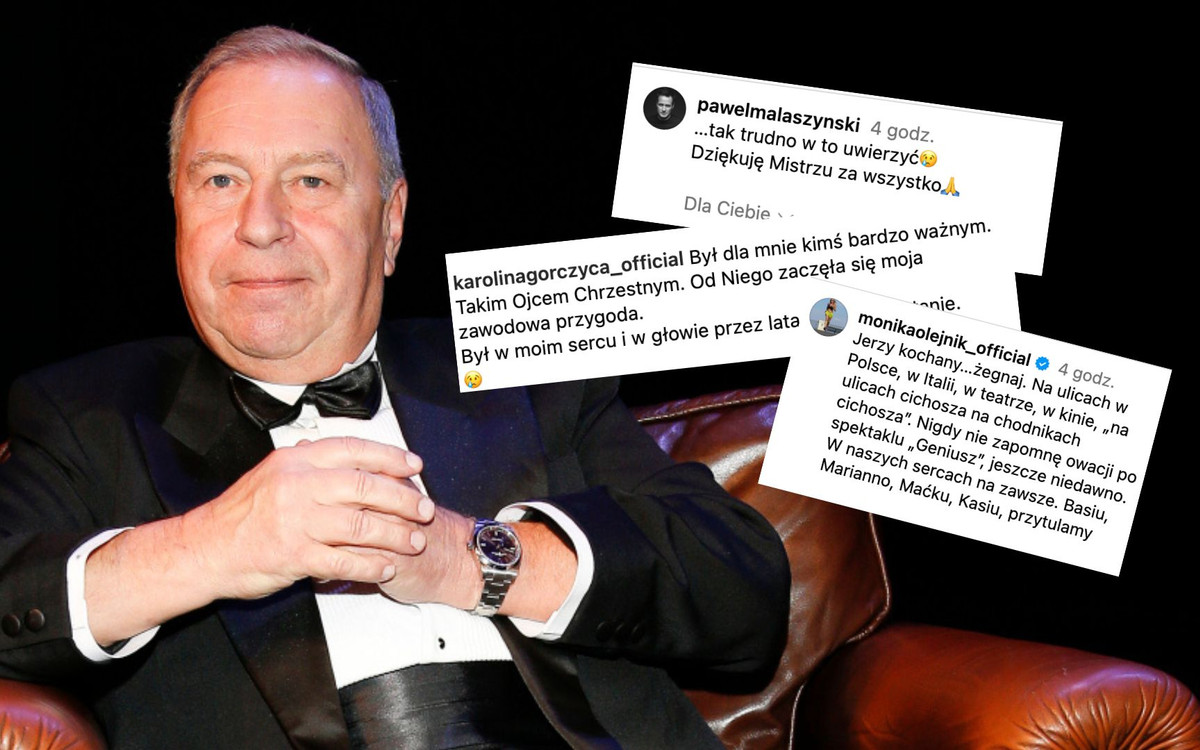 Instagram zalała fala pożegnań Jerzego Stuhra… Wielka rozpacz