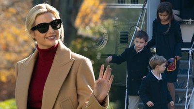 Donald Trump zaprosił wnuki do Białego Domu. Córka Ivanki Trump jest prześliczna (ZDJĘCIA)