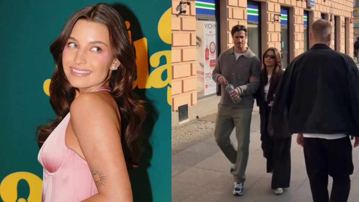 Julia Wieniawa przyłapana na spacerze z piłkarzem, fot. KAPiF/Facebook