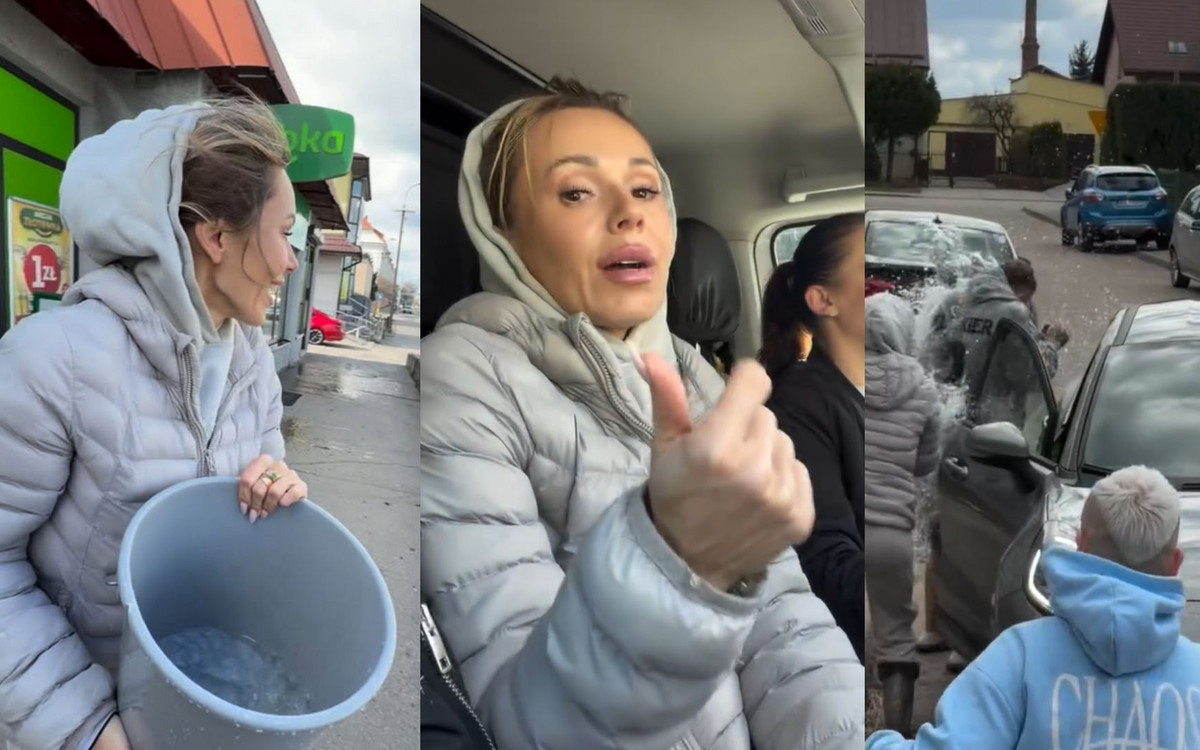 Doda szaleje w Lany Poniedziałek. Tak traktuje przechodniów