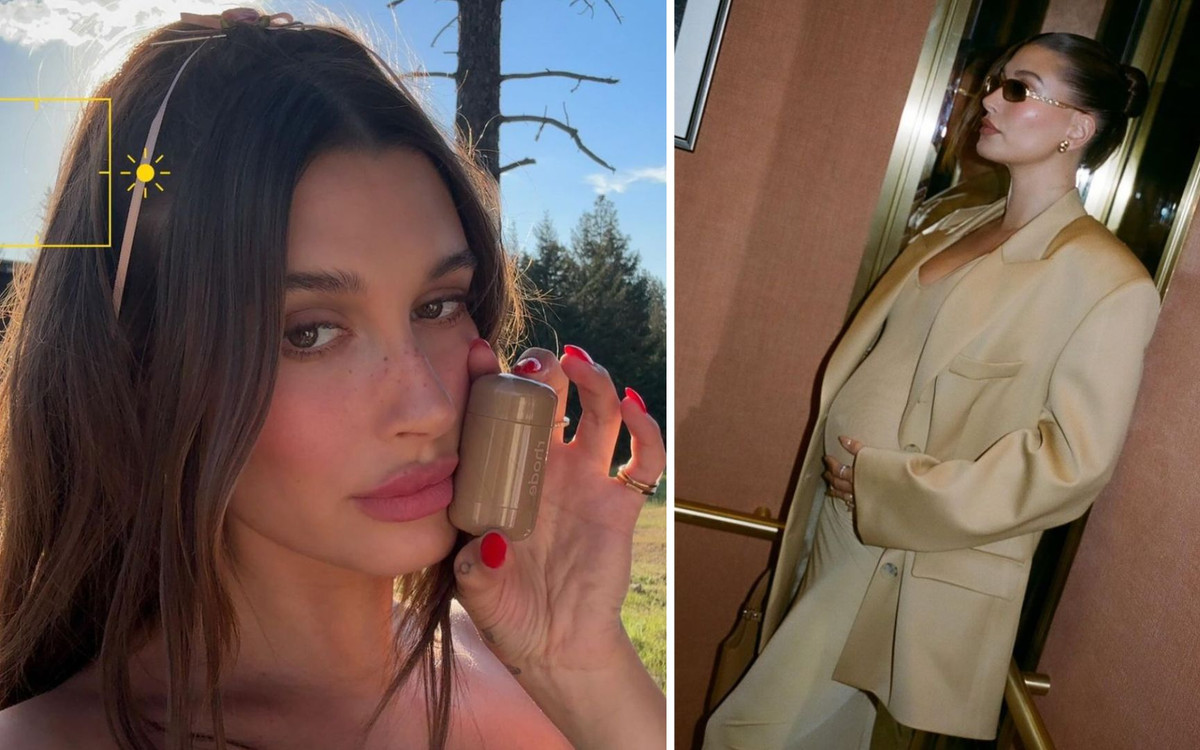 Hailey Bieber na okładce magazynu w zaawansowanym stanie. To już ósmy miesiąc ciąży