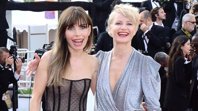 Kożuchowska i Dygant świetnie się BAWIŁY na czerwonym dywanie w Cannes (ZDJĘCIA)