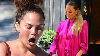 Chrissy Teigen w przerażająco OPUCHNIĘTYCH ustach – wygląda jakby przesadziła z wypełniaczami