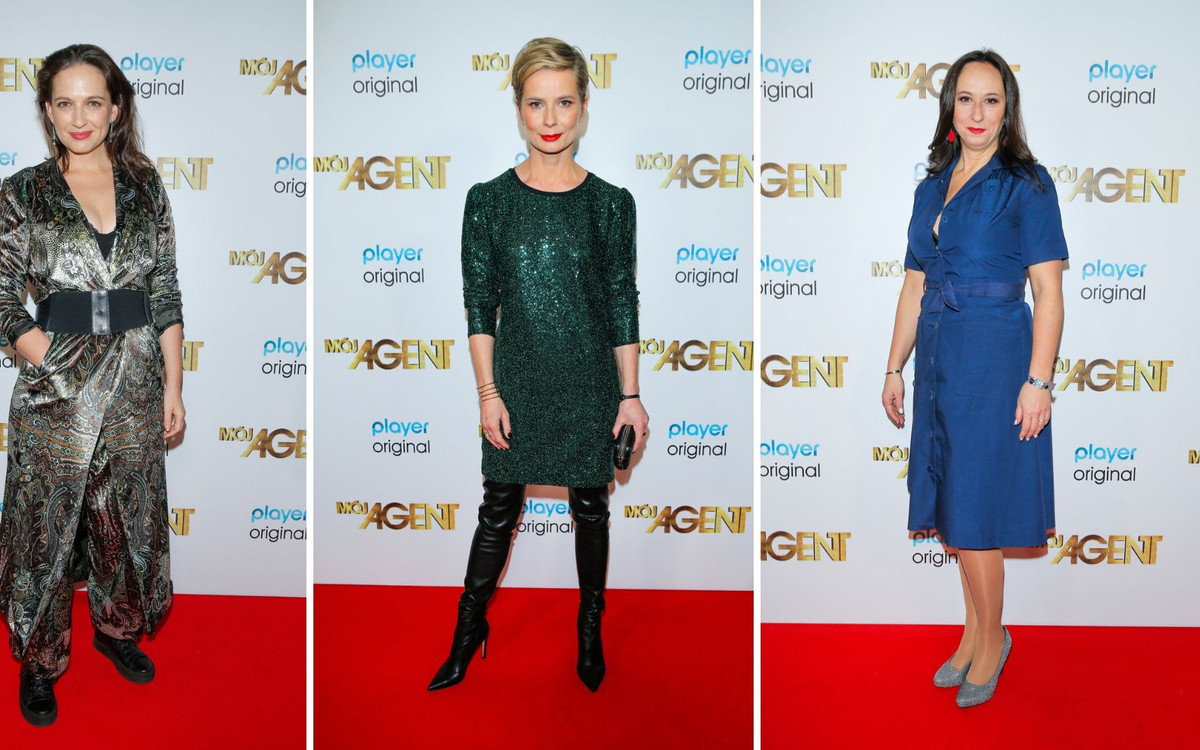 Premiera serialu “Mój agent”. Anna Cieślak zaskoczyła dekoltem, Magdalena Cielecka w HOT kozakach