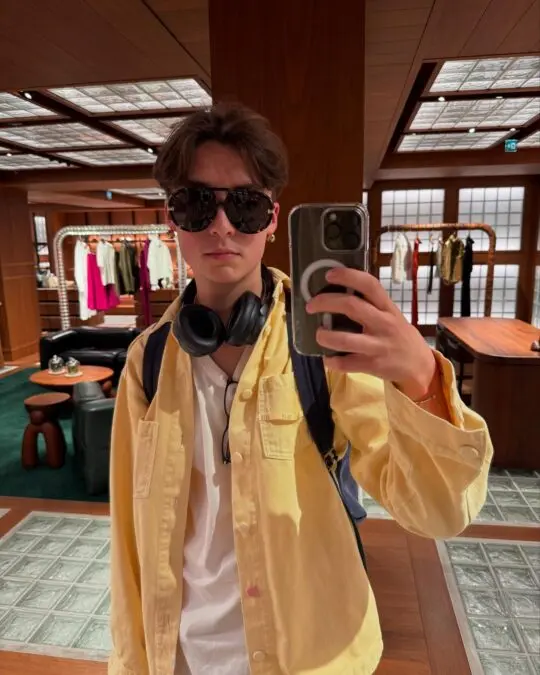 Stanisław Rozenek poznaje tajniki mody w Paryżu, fot. Instagram