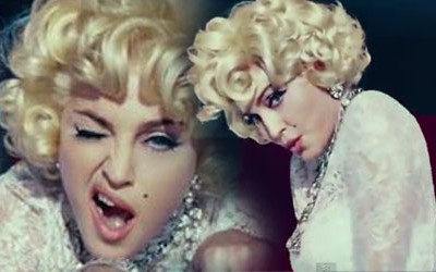 Madonna jak Marilyn w teledysku Give Me All Your Luvin’