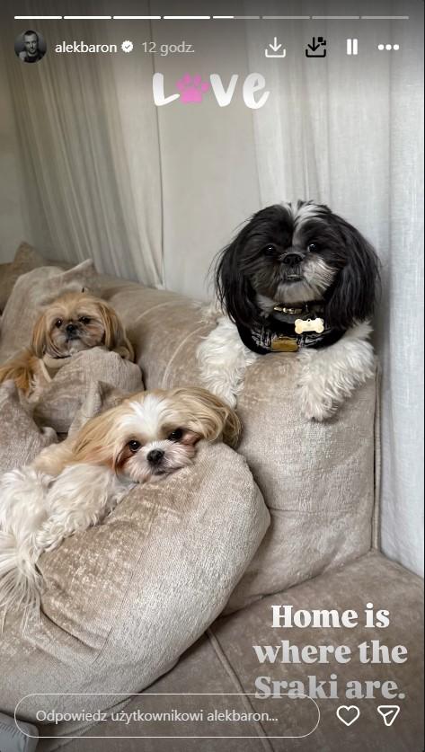 Piękny gest Barona fot. Instagram