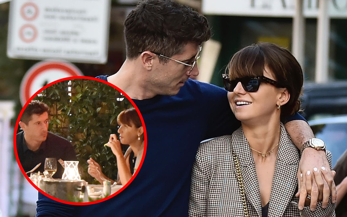 Zakochana Anna Lewandowska z Robertem na randce w Portofino (ZDJĘCIA)