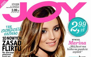 Piękna Marina Łuczenko w najnowszym wydaniu JOY’a (FOTO)