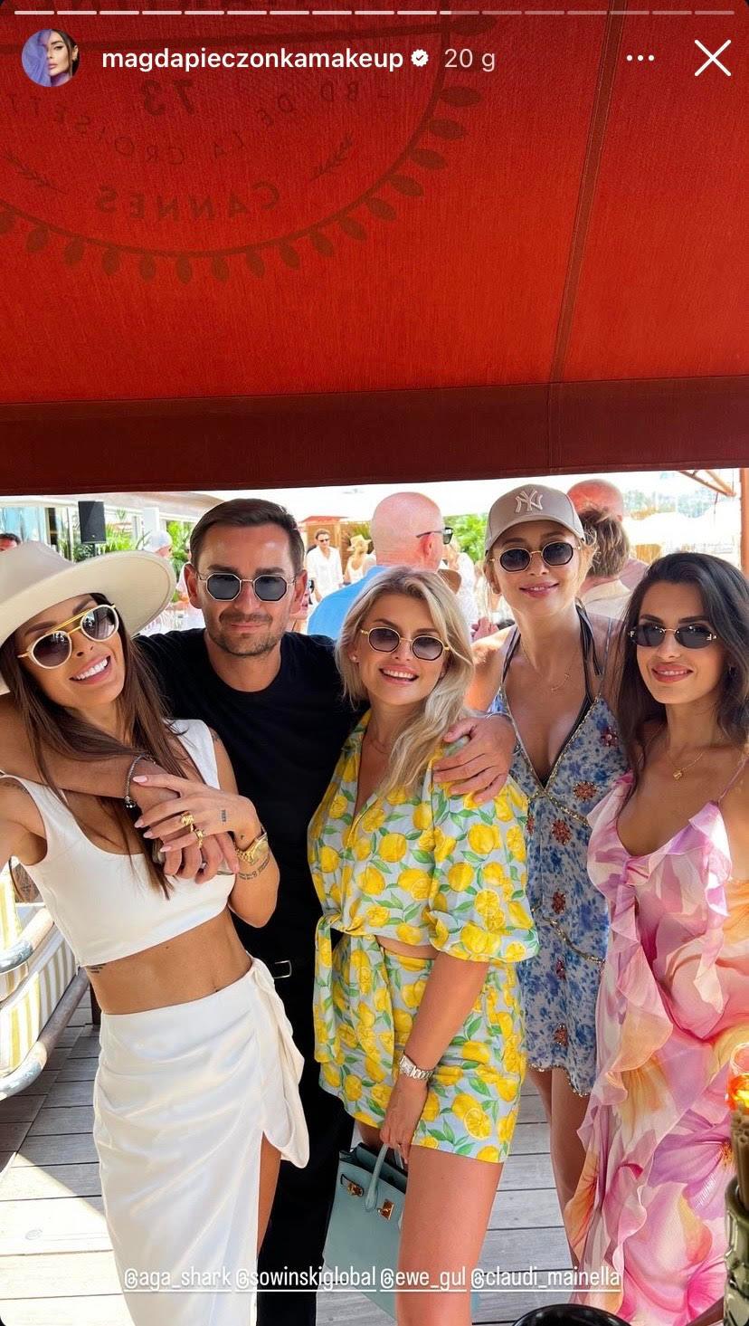 Magdalena Pieczonka na urodzinach miliardera