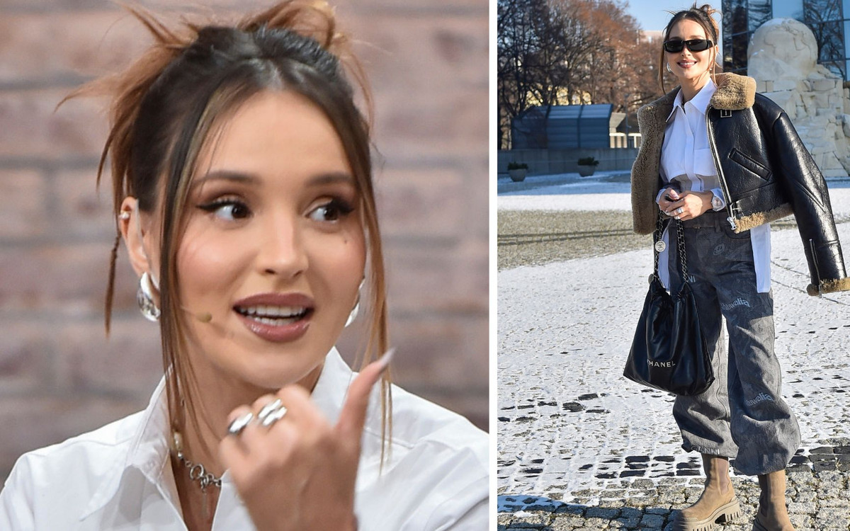 Marina Łuczenko po długiej przerwie odwiedziła telewizję. Odsłoniła brzuszek (ZDJĘCIA)