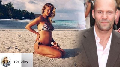 Rosie Huntington-Whiteley pokazała ciążowy brzuszek!