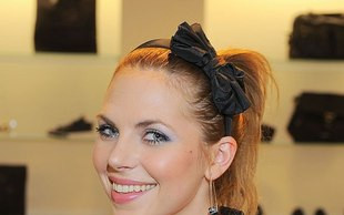 Aleksandra Kwaśniewska w skowronkach (FOTO)