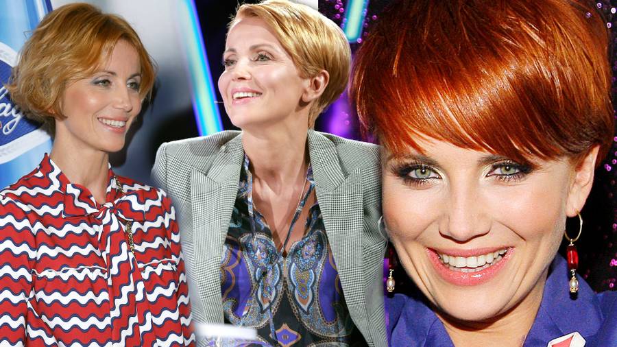 Khloe Kardashian cała w błękicie. Rzadko stawia na tak elegancki look