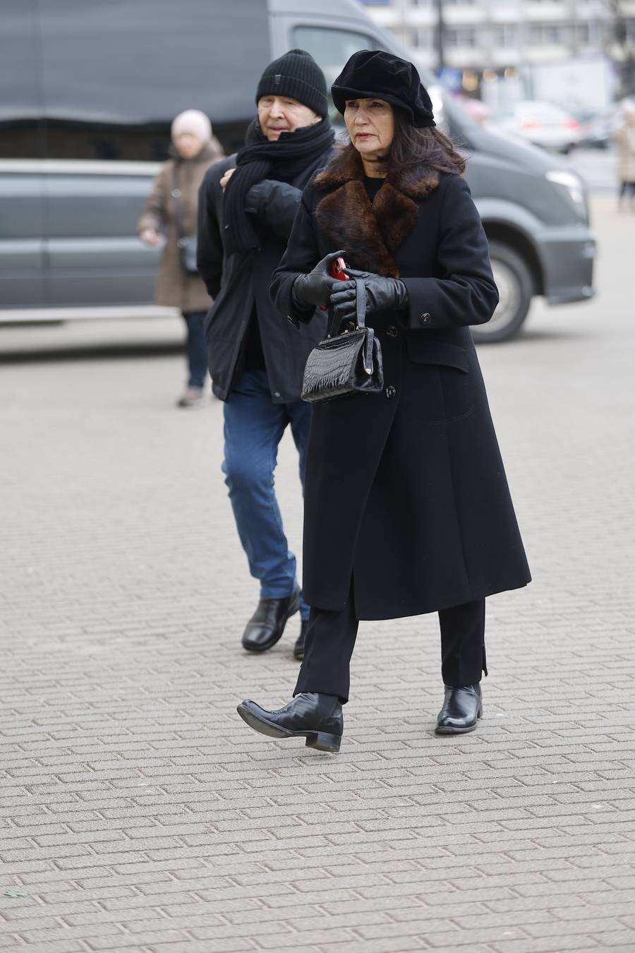 Pogrzeb Bożeny Dykiel. fot. AKPA